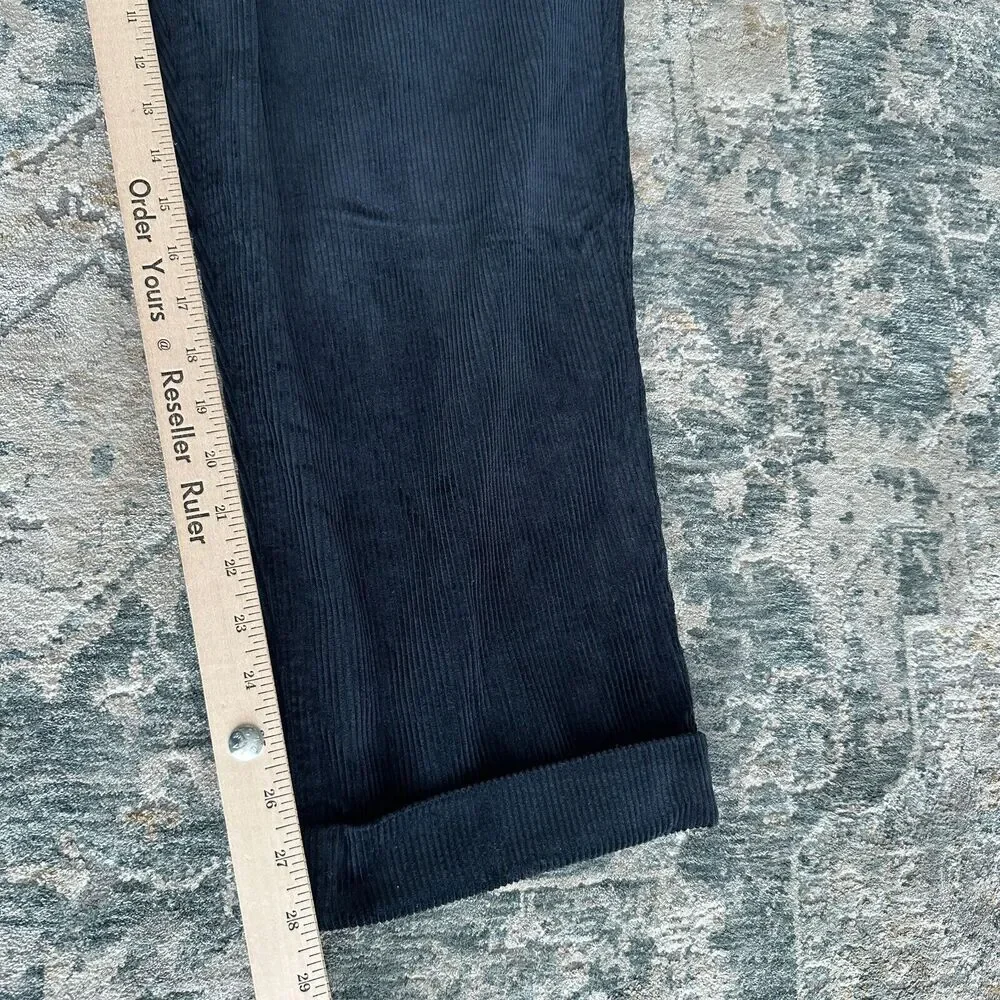 Polo Ralph Lauren Pants Mens XXL Corduroy Aviator Belted Relaxed Fit‎ Navy NWT